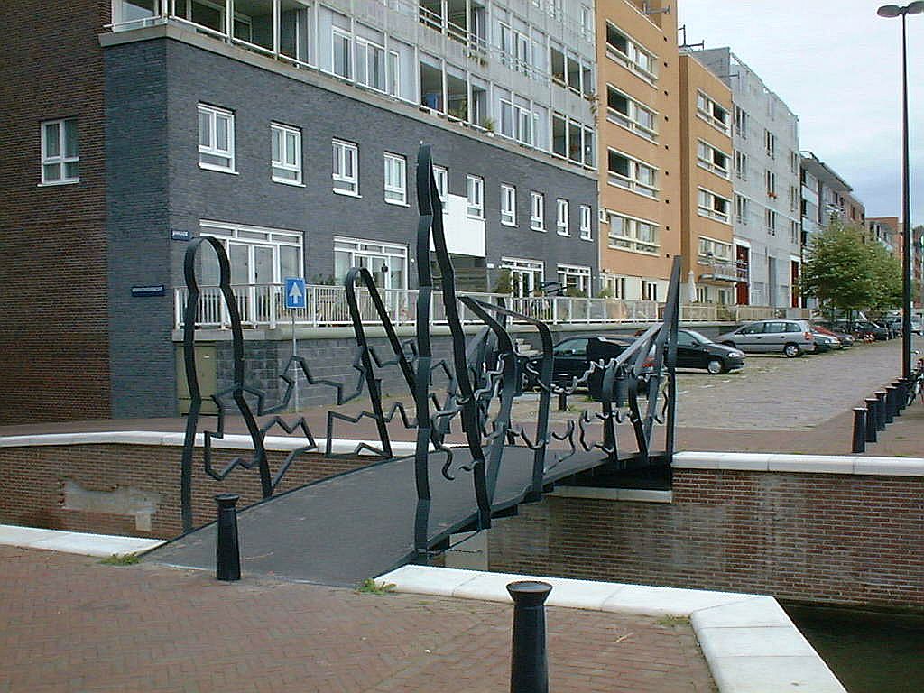 Wetenschap (Brug 1995) - Brantasgracht - Amsterdam