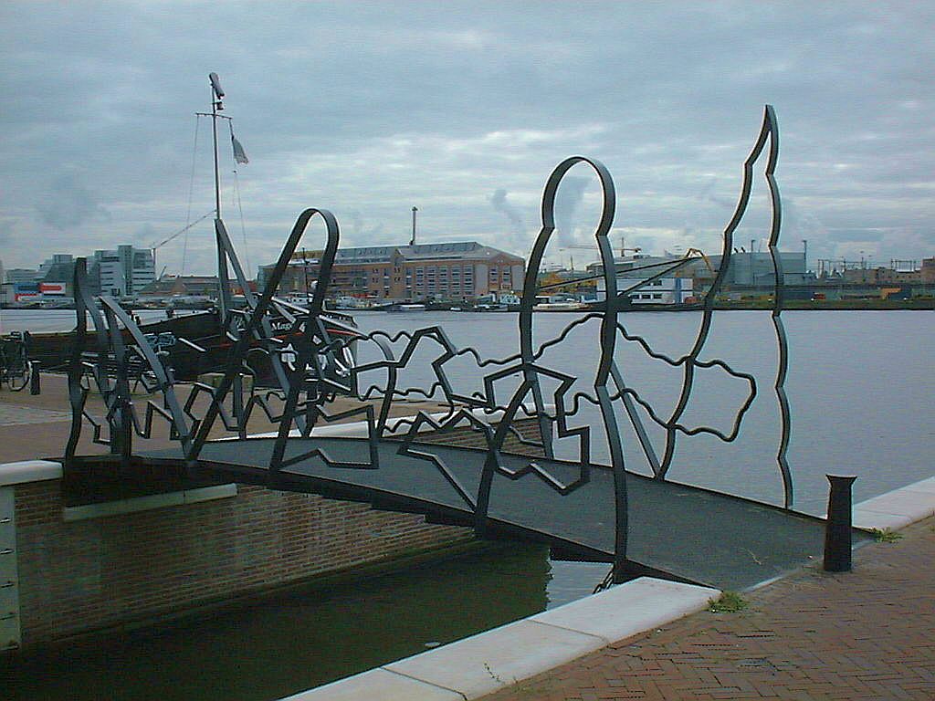 Wetenschap (Brug 1995) - Brantasgracht - Amsterdam