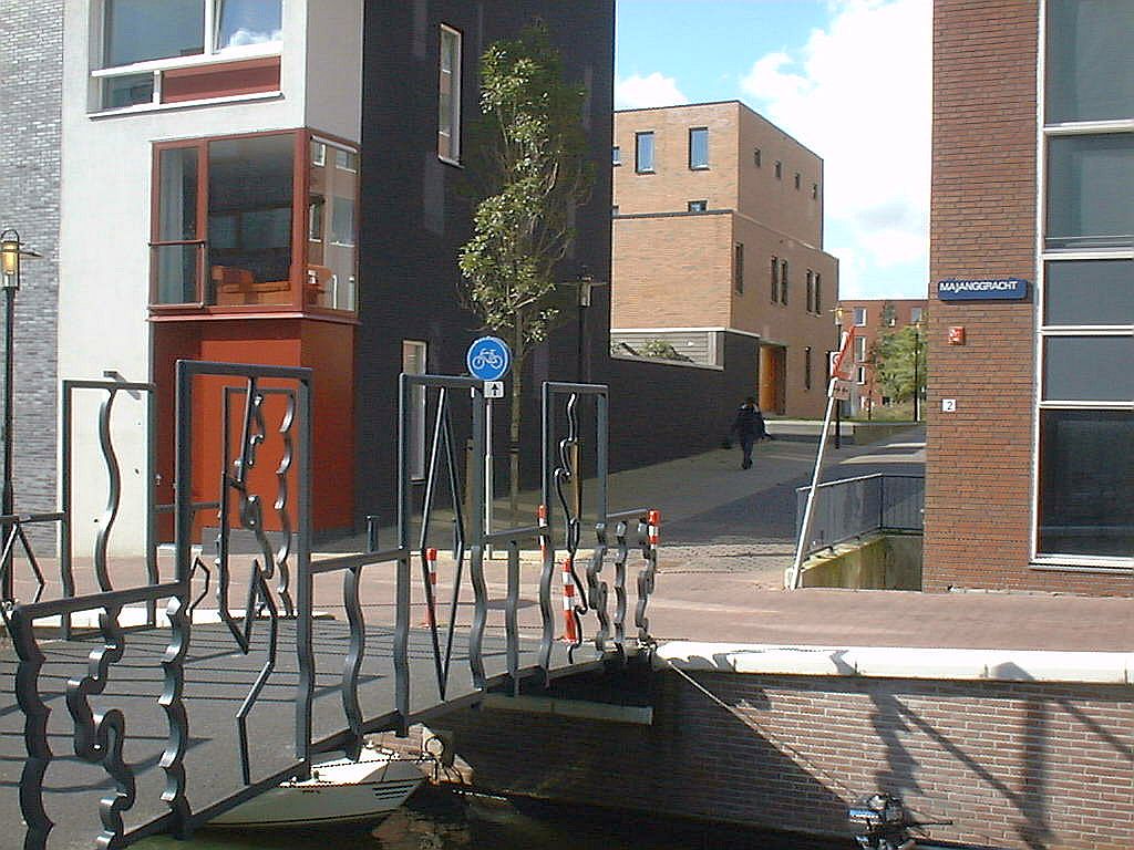 Kunst (Brug 1987) - Majanggracht - Amsterdam