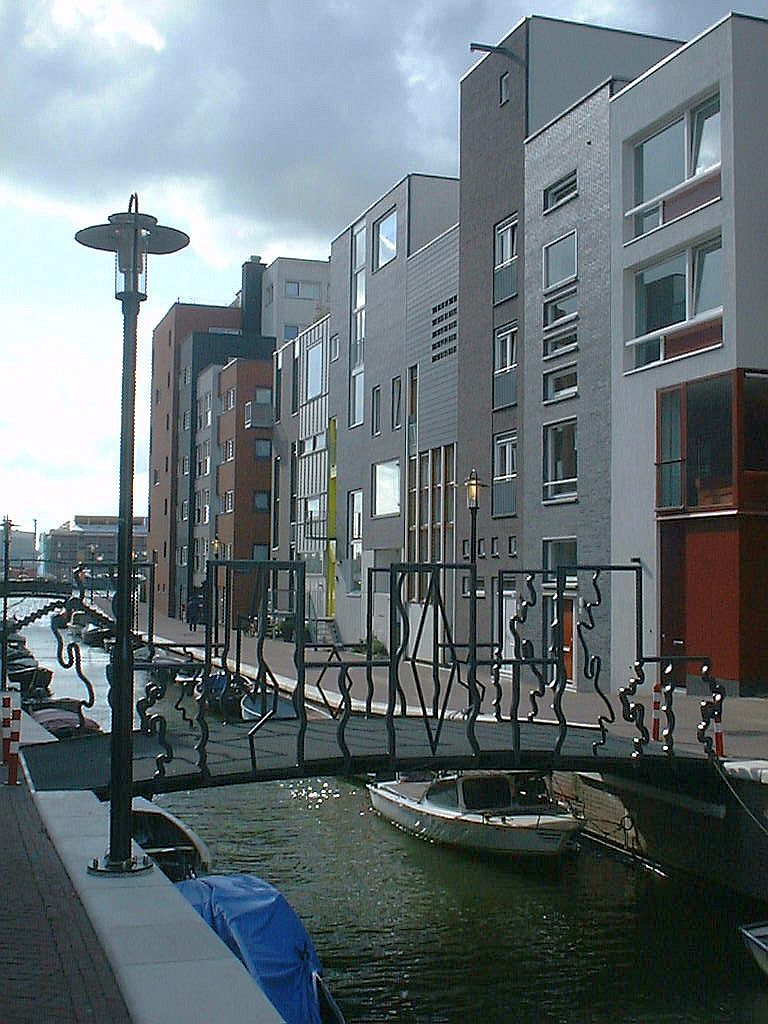 Kunst (Brug 1987) - Majanggracht - Amsterdam