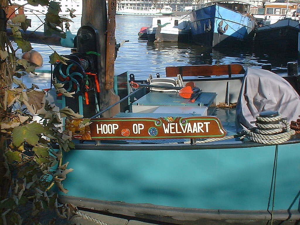 Het Oosterdok- Hoop op Welvaart - Amsterdam