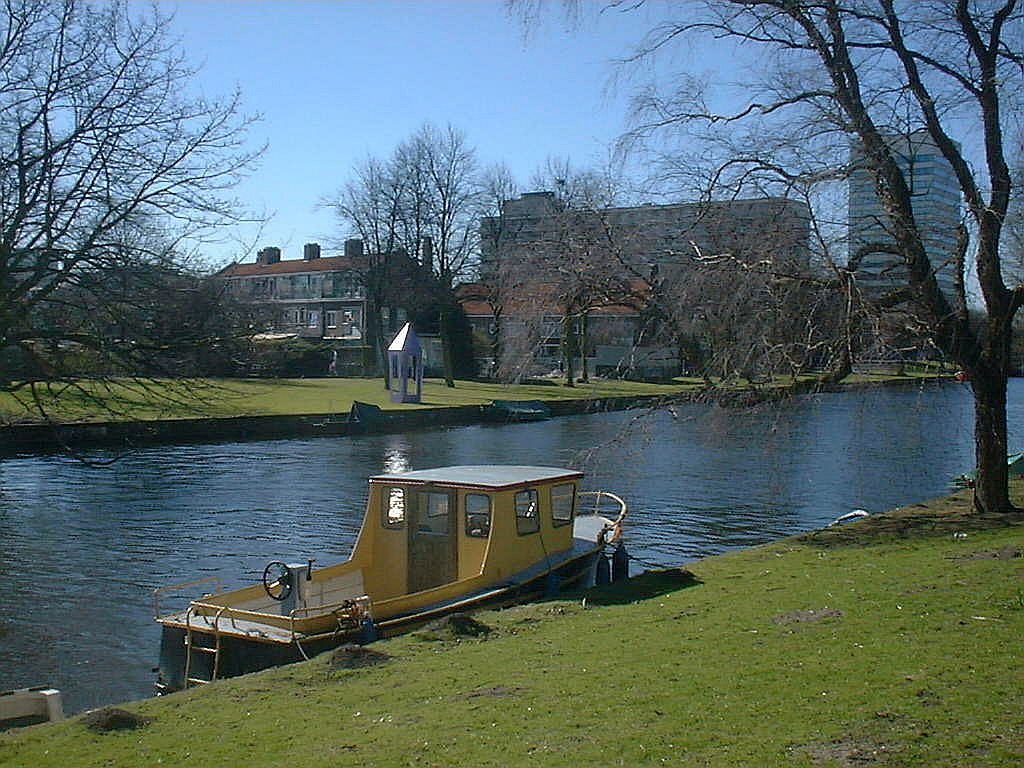 Zuider Amstel kanaal - Henri Viottakade - Amsterdam