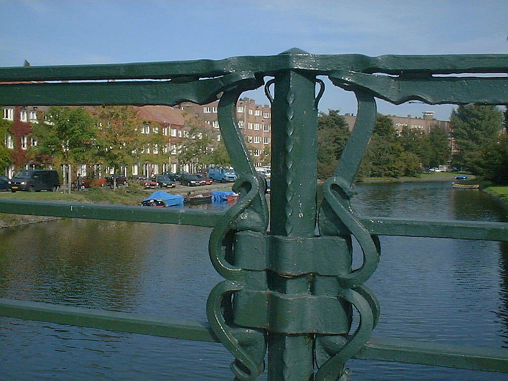 Godenbrug (Brug 411) - Noorder Amstel Kanaal - Pieter Lastmankade - Amsterdam