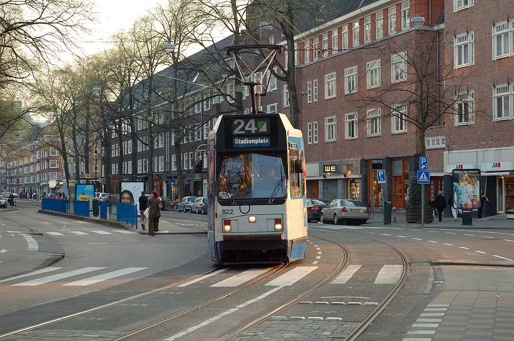 Beethovenstraat - hoek Gerrit van der Veenstraat - Amsterdam