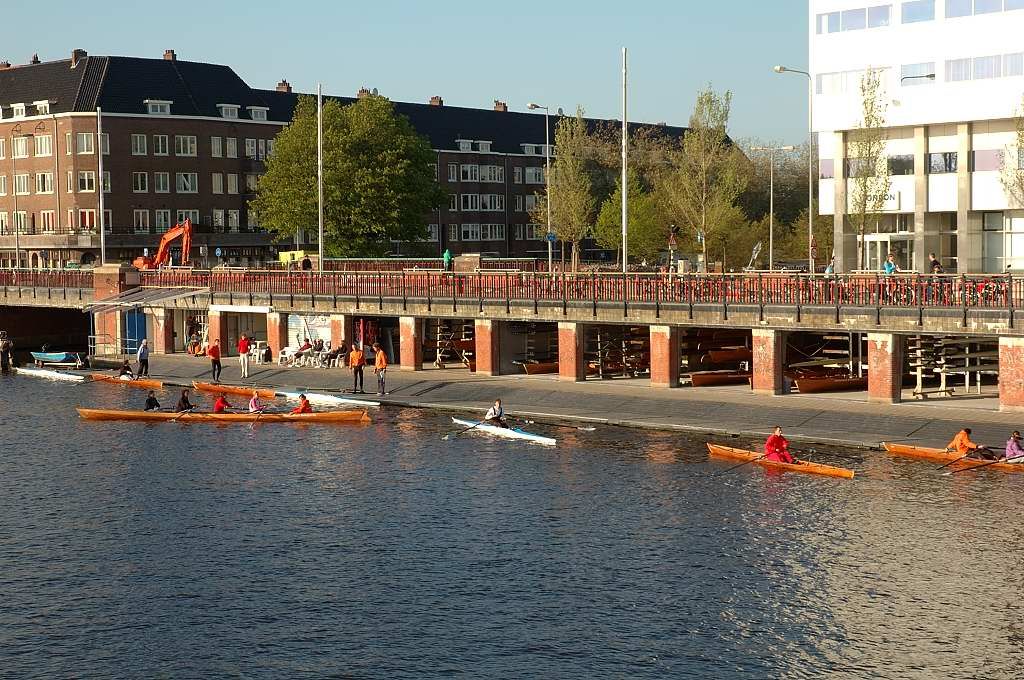 Roeicentrum Berlagebrug - Weesperzijde - Amsterdam