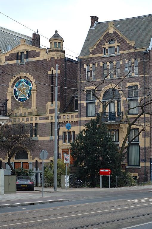 Vondelstraat - Logegebouw Vrijmetselarij - Amsterdam