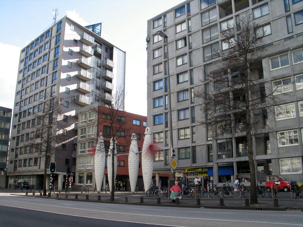 Weesperstraat - Kruising Nieuwe Kerkstraat - Amsterdam