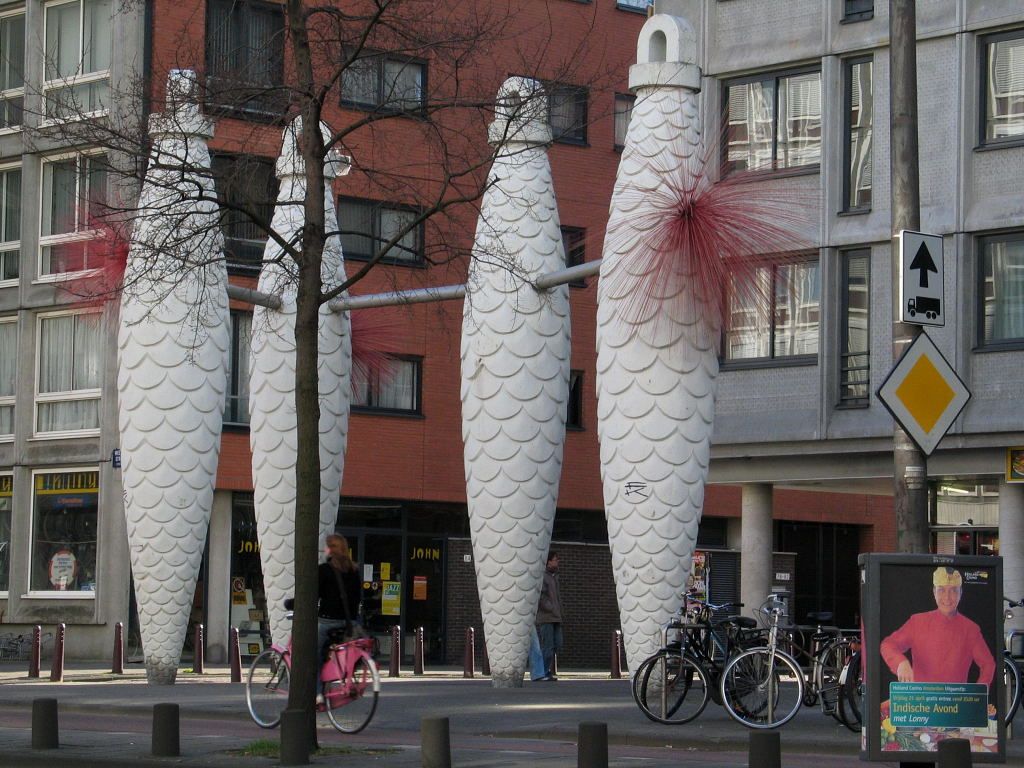 Weesperstraat - Kruising Nieuwe Kerkstraat - Amsterdam