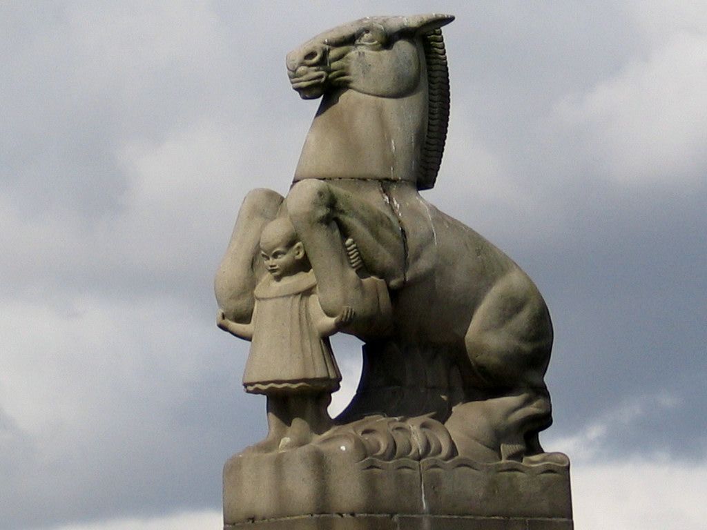 Onbevangenheid door Hildo Krop, 1932 - Amsterdam