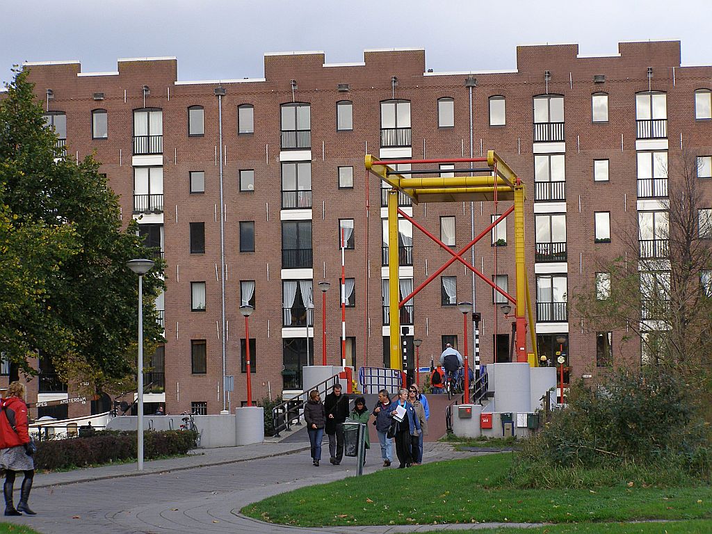 Nijlpaardenbrug (Brug 1907) - Entrepotdok - Amsterdam