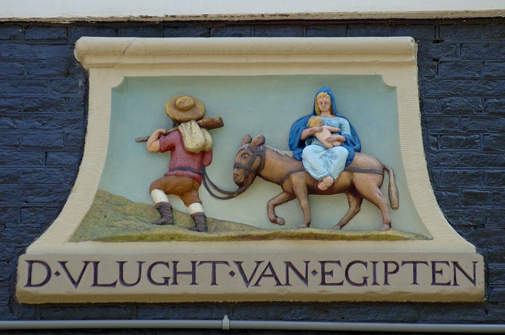 Nieuwezijds Voorburgwal - D Vlught van Egipten - Amsterdam