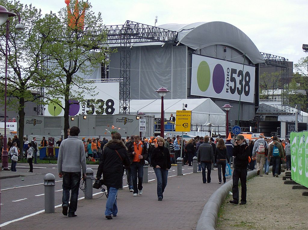 Museumplein - Koninginnedag 2008 - Amsterdam