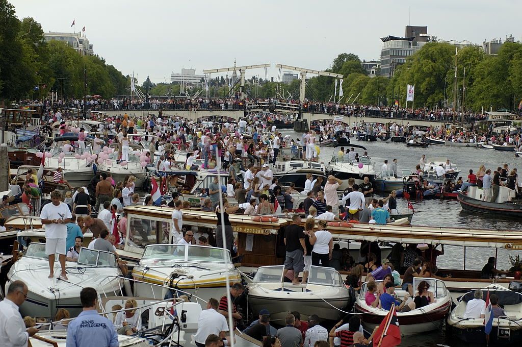 De Amstel - Canal Parade 2008 - Magere Brug - Amsterdam