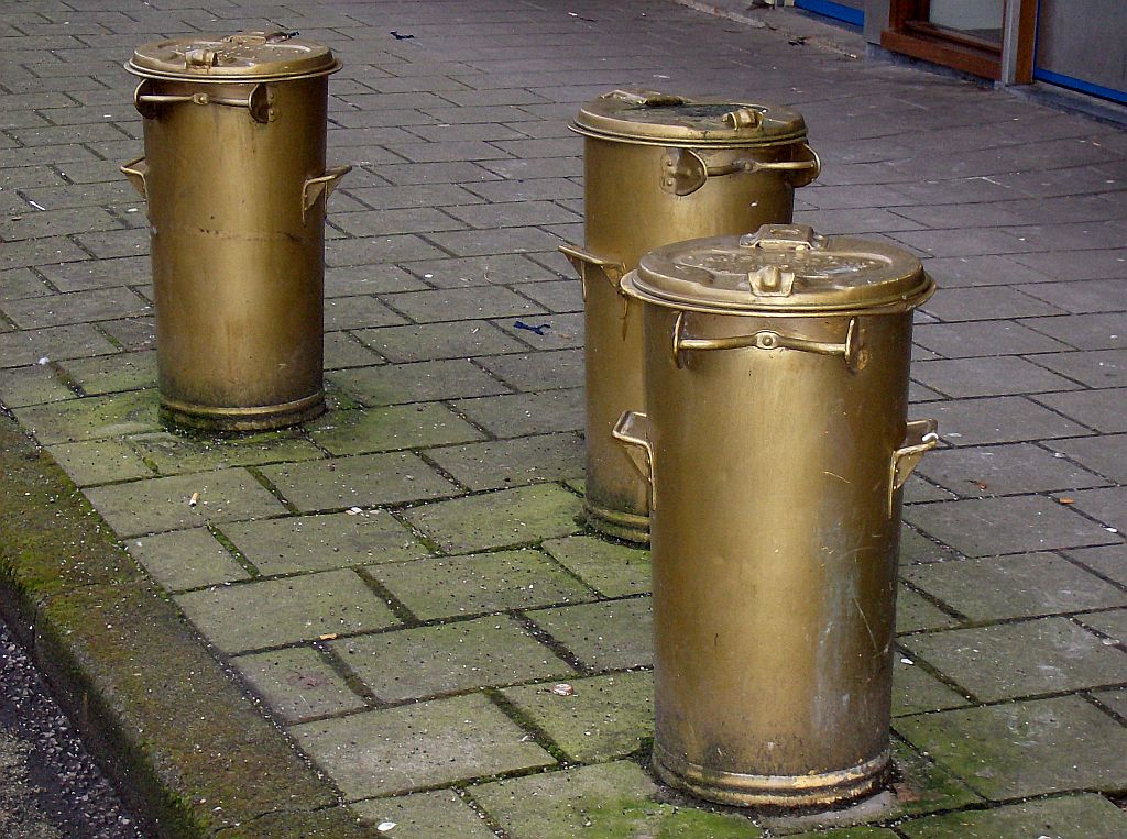 Vergulde Vuilnisbakken - Amsterdam