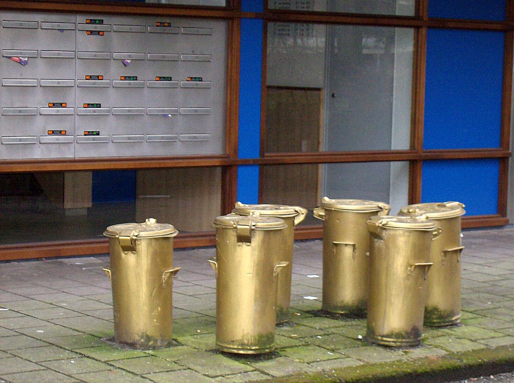 Vergulde Vuilnisbakken - Amsterdam