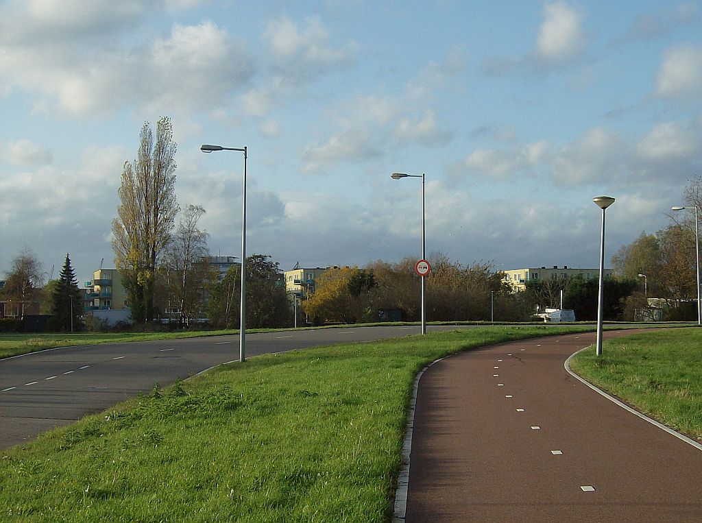 Metaalbewerkerweg richting Buiksloterdijk - Amsterdam