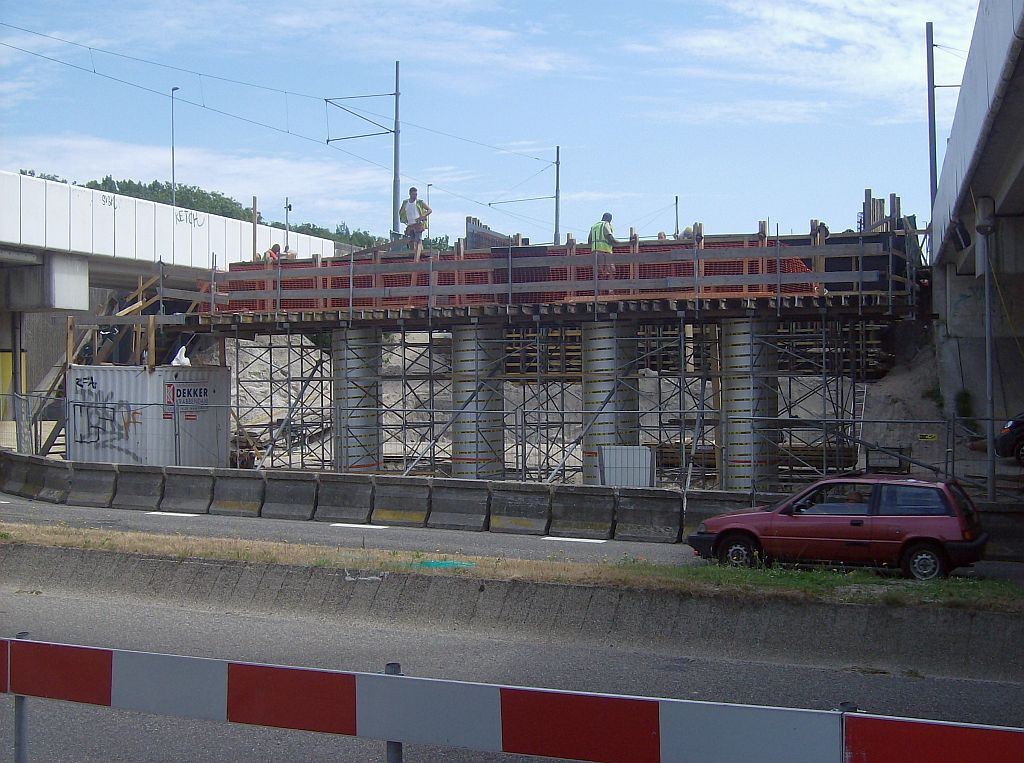 Station Zuid WTC - Werkzaamheden Noord- Zuidlijn - Amsterdam