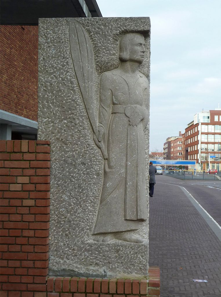 Olympisch Stadion - Hardstenen reliefs van Jan Altorf - Amsterdam