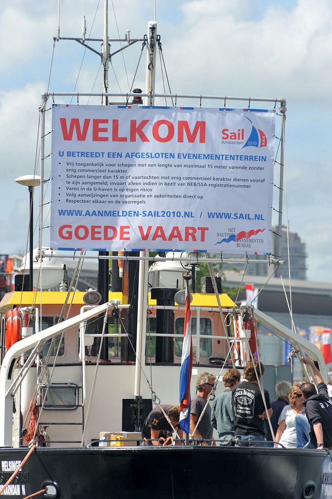 Sail 2010 - De Ruijterkade - Amsterdam