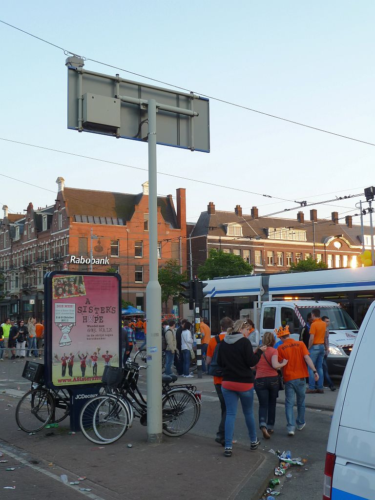 Van Baerlestraat - Koninginnedag 2011 - Amsterdam