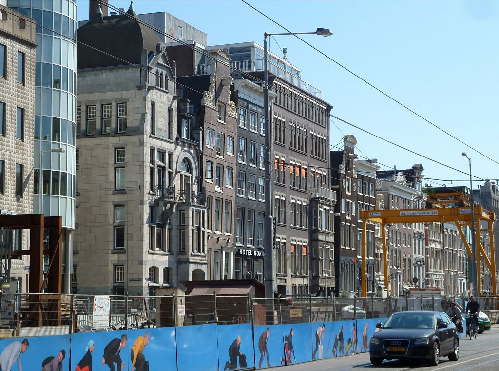 Rokin - Werkzaamheden Noord- Zuidlijn - Amsterdam