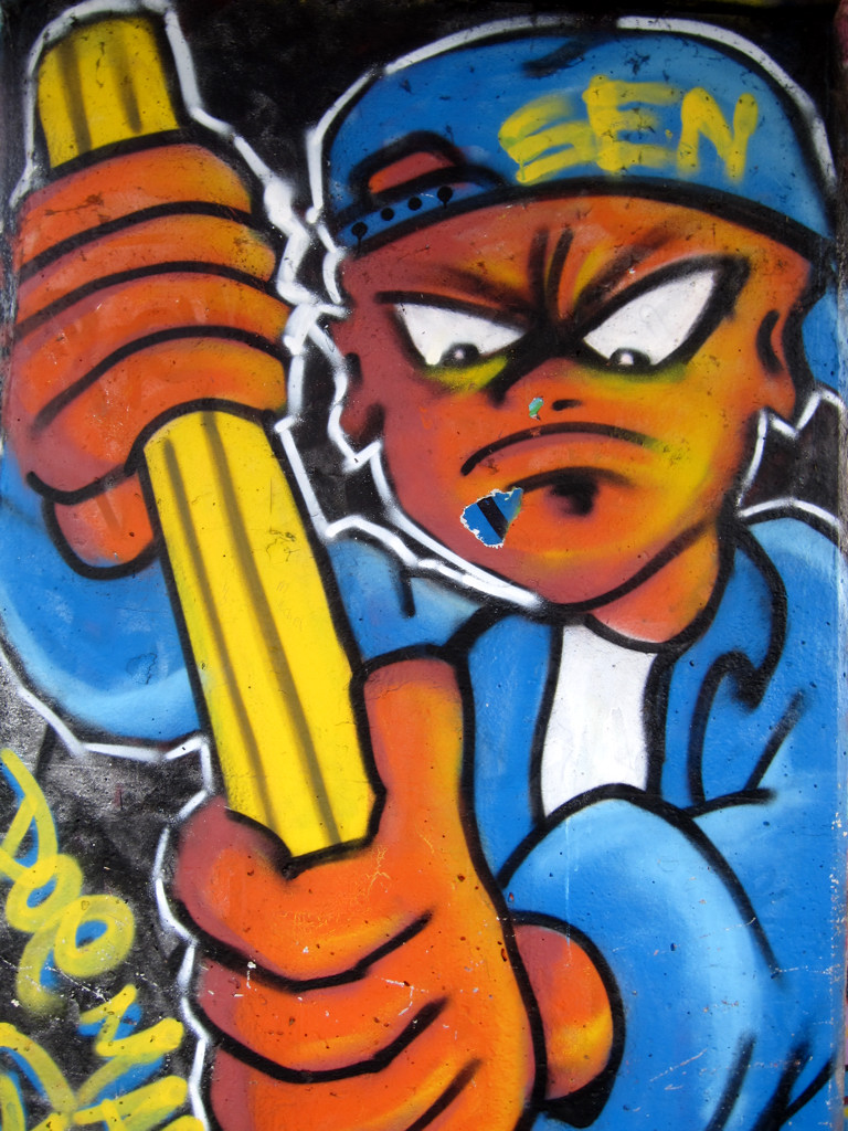 Amsterdamsebrug - Graffiti - Amsterdam