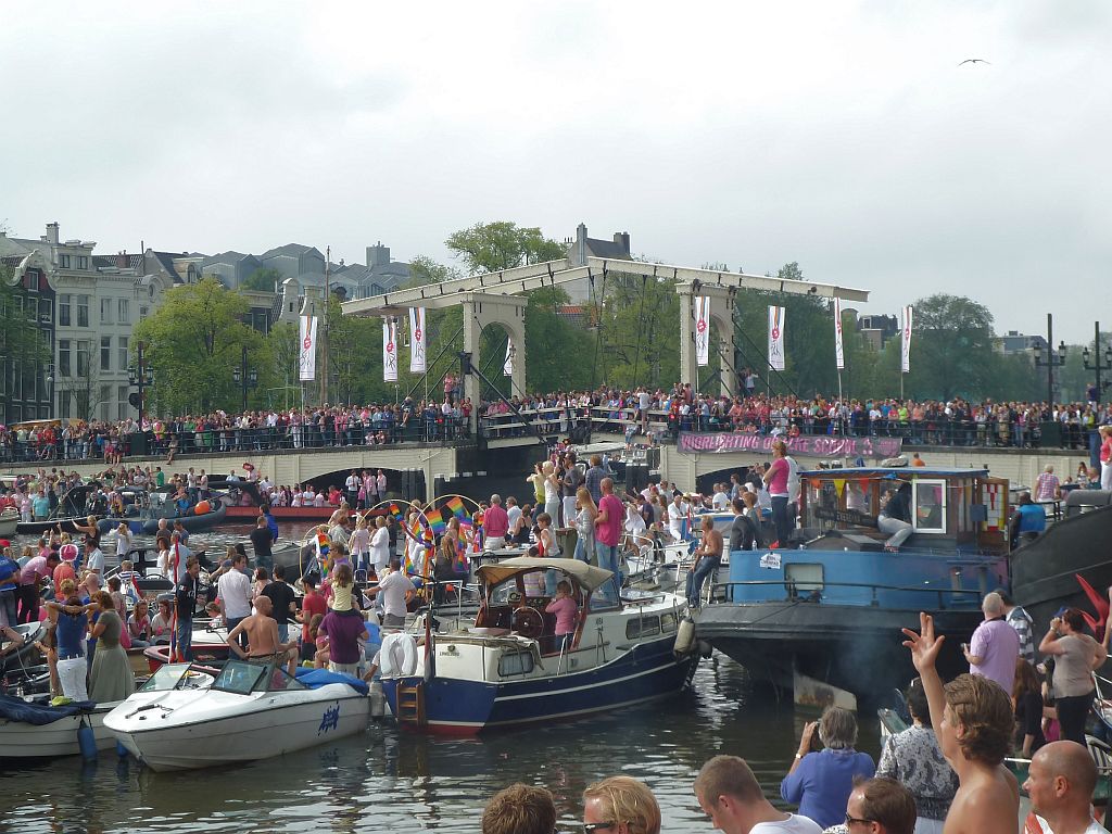 Canal Parade 2011 - Magere Brug - Amsterdam