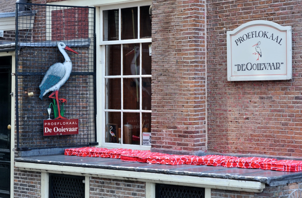 Zeedijk - Proeflokaal de Ooievaar - Amsterdam