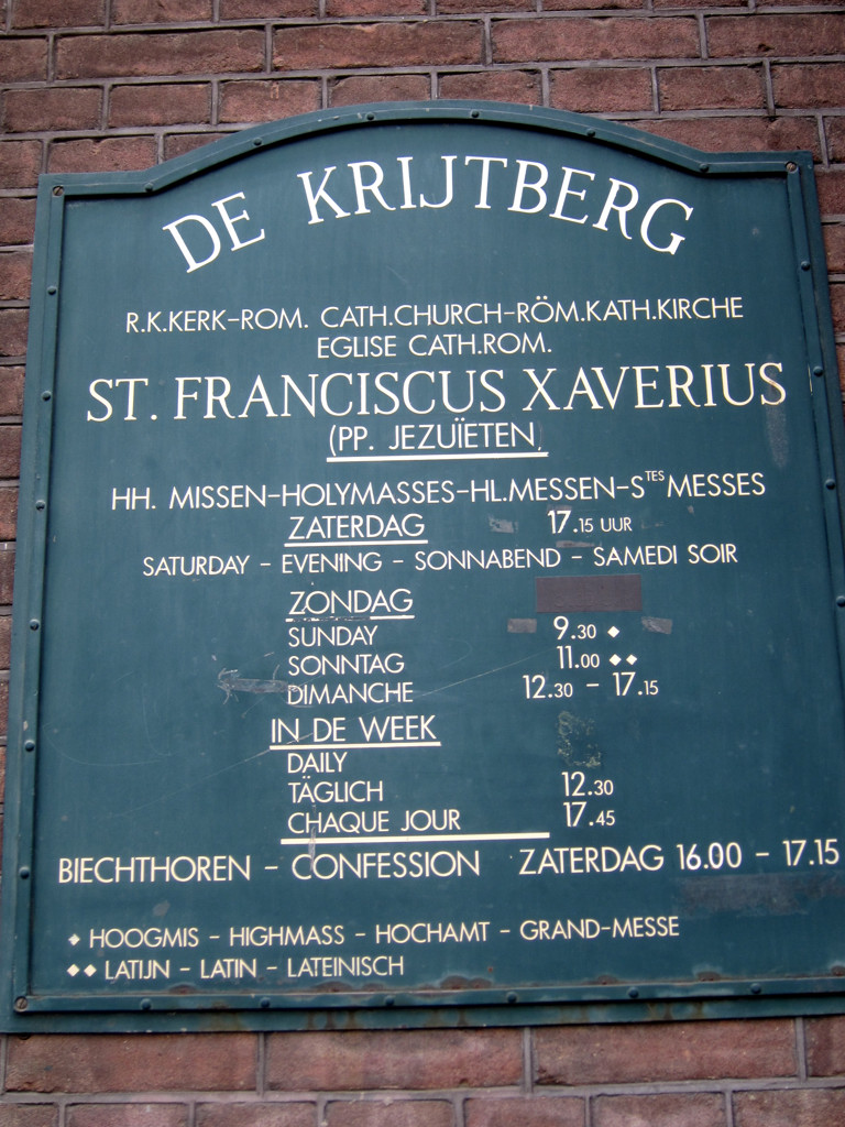 De Krijtberg - RK kerk St. Franciscus Xaverius - Amsterdam