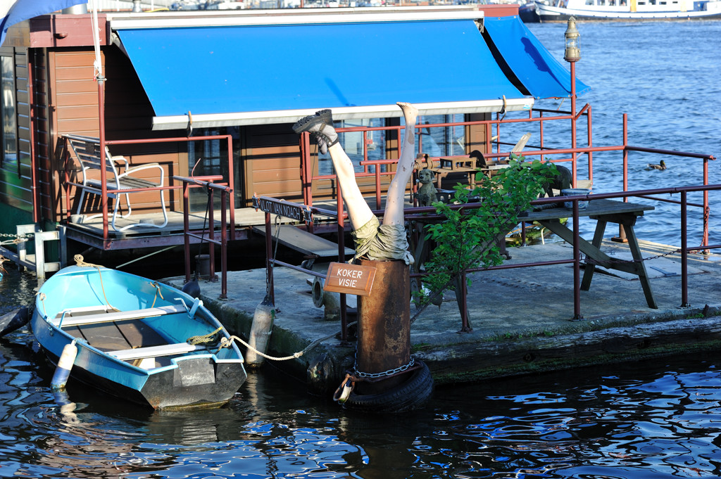 Oosterdokskade - Vlot van Noach - Amsterdam