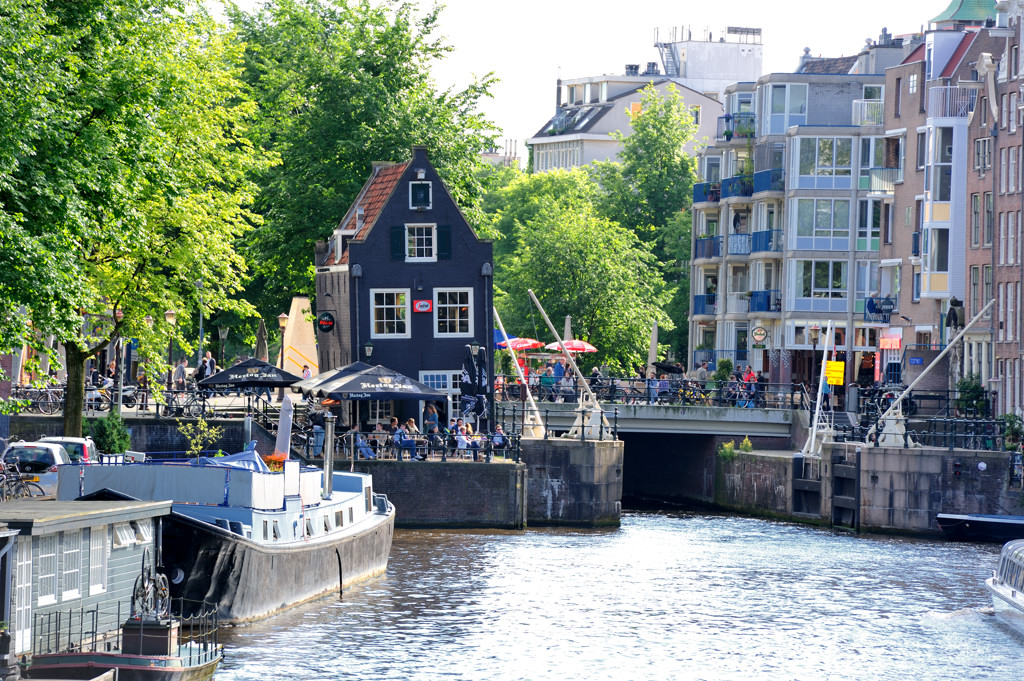 Sint Antoniesluis - Cafe de Sluyswacht - Amsterdam