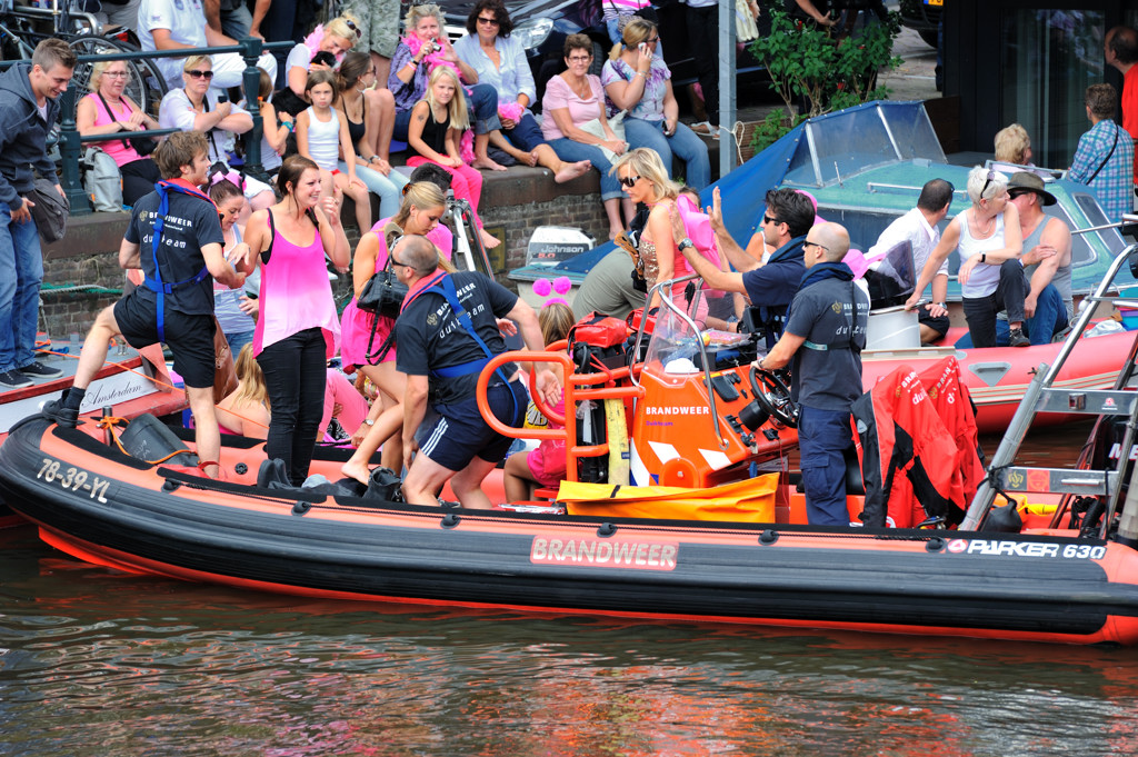 Canal Parade 2012 - Brouwersgracht - Amsterdam