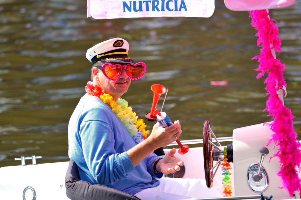 Canal Parade 2012 - Zwanenburgwal - Amsterdam