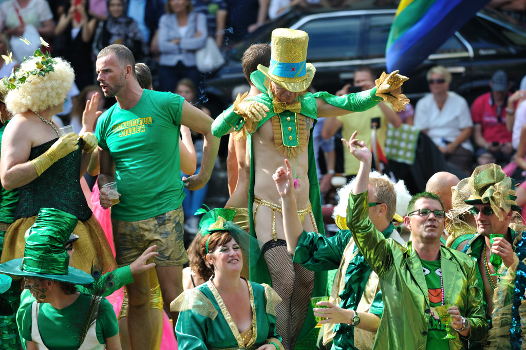 Canal Parade 2012 - Deelnemer Hot Spot Cafe - Amsterdam