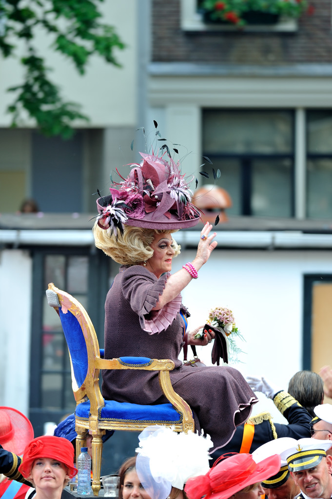 Canal Parade 2012 - Deelnermer Drag Queen United - Amsterdam