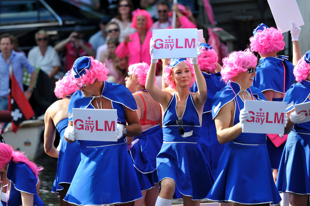 Canal Parade 2012 - Deelnemer Live Life - Amsterdam