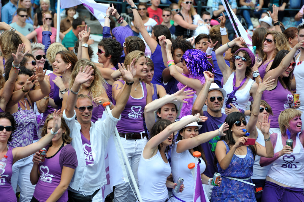 Canal Parade 2012 - Deelnemer Sin - Amsterdam