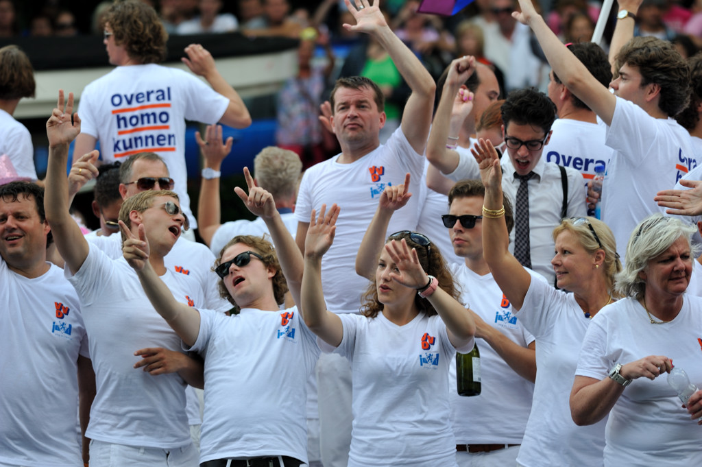 Canal Parade 2012 - Deelnemer VVD - Amsterdam