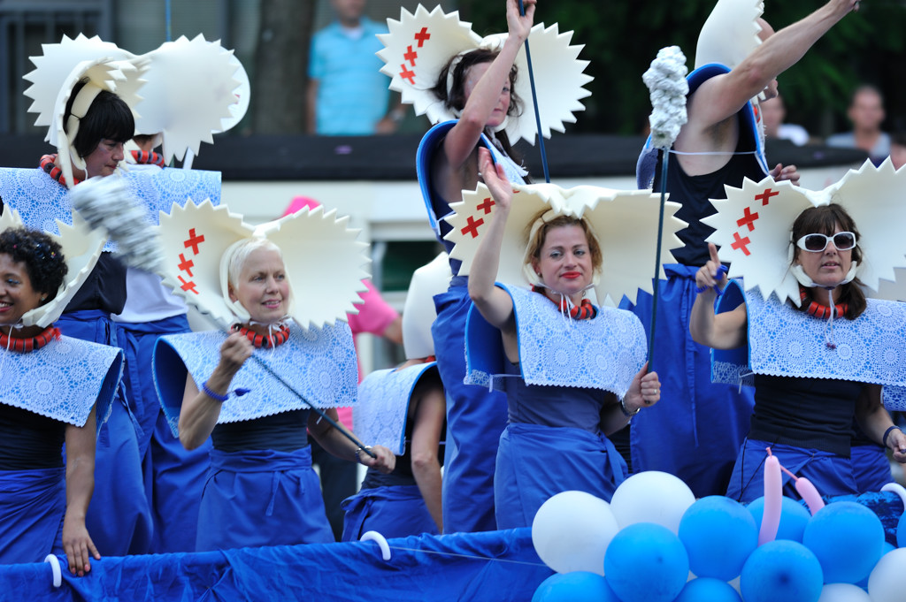 Canal Parade 2012 - Deelnemer GGD SOA Poli - Amsterdam