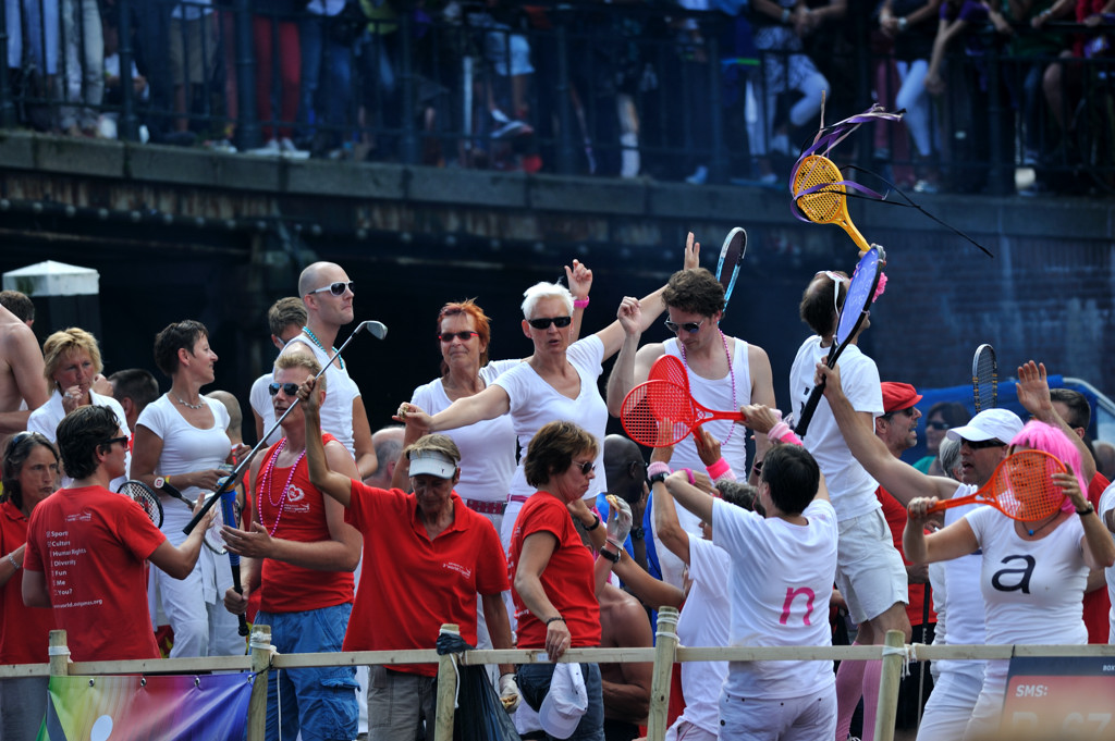 Canal Parade 2012 - Deelnemer Homosportclubs - Amsterdam