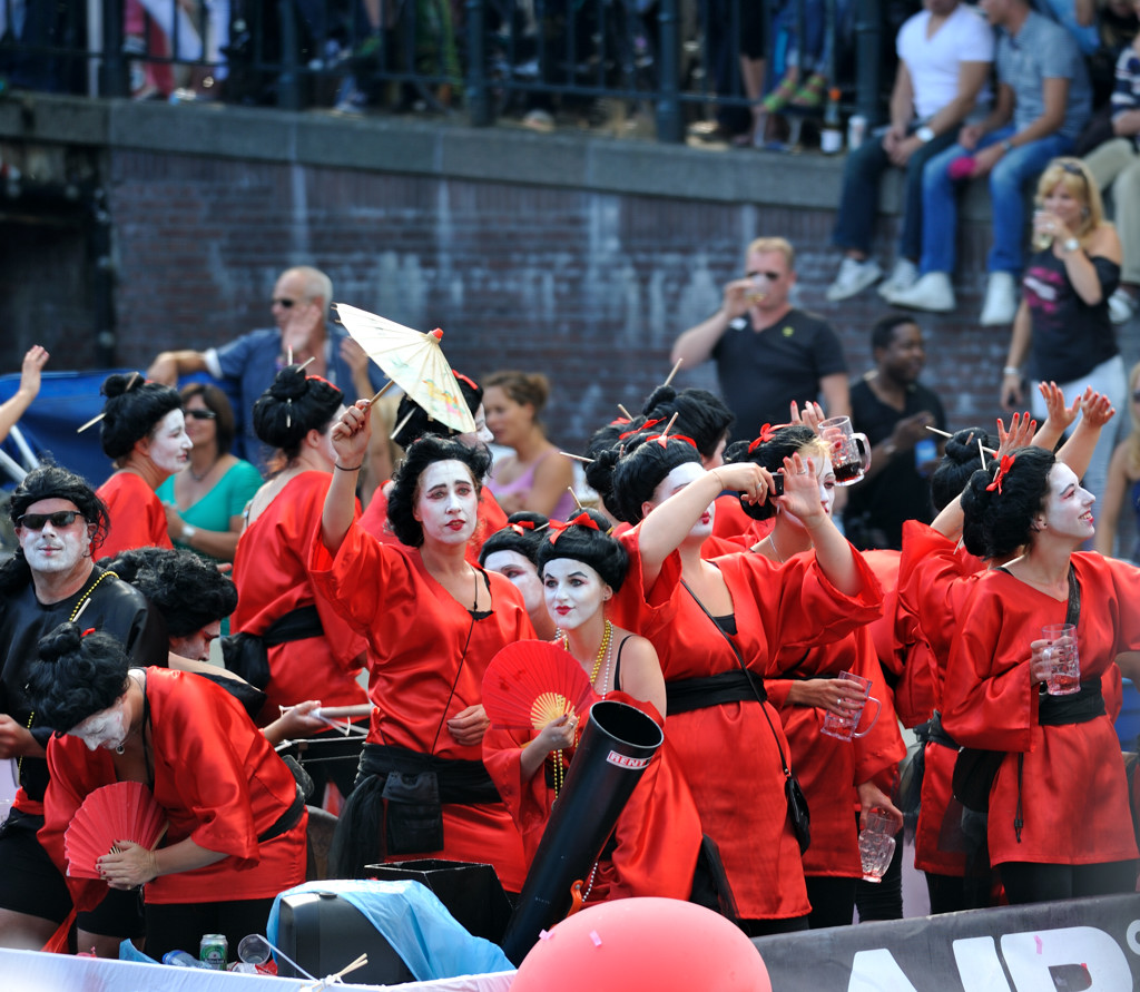 Canal Parade 2012 - Deelnemer Pottenboot - Amsterdam