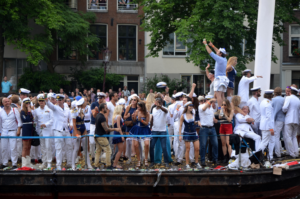 Canal Parade 2012 - Deelnemer Vipeace - Amsterdam