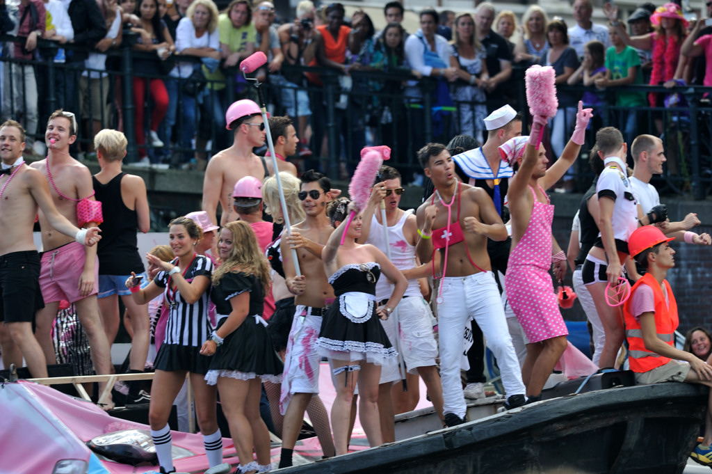 Canal Parade 2012 - Zwanenburgwal - Amsterdam