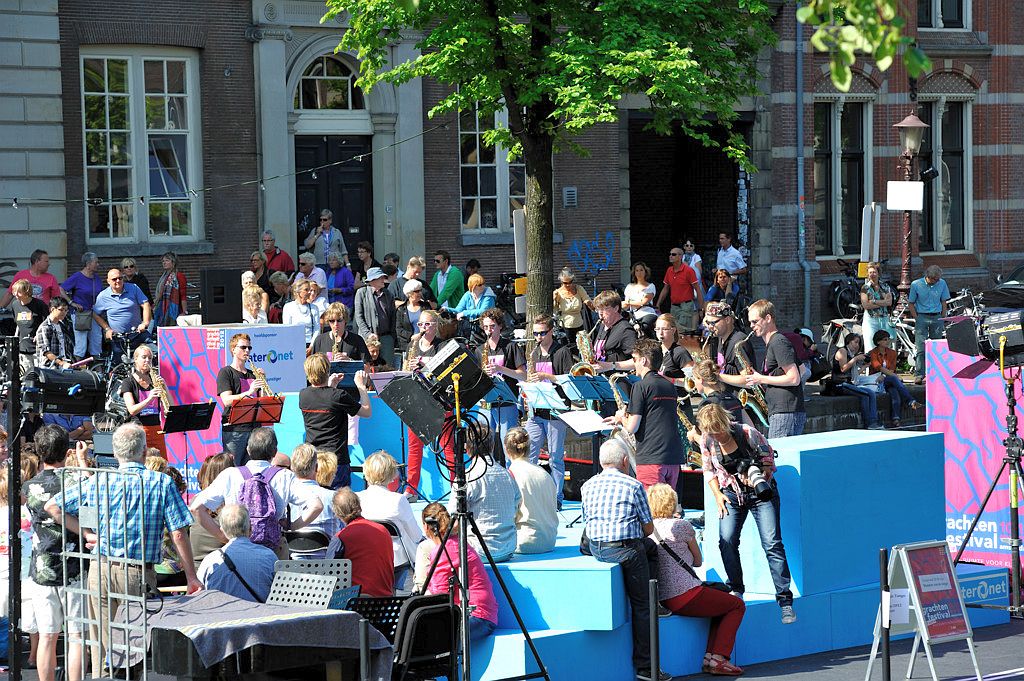 Grachtenfestival 2012 - Amsterdam Saxophone Orchestra - Amsterdam