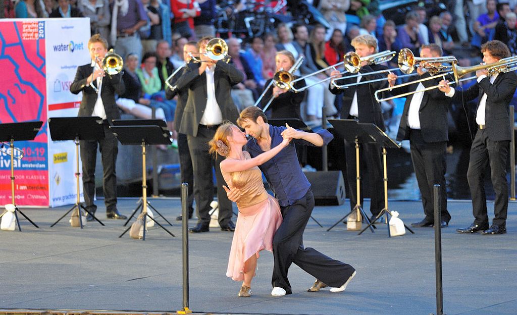 Grachtenfestival 2012 - Opening bij het Compagnietheater - Amsterdam