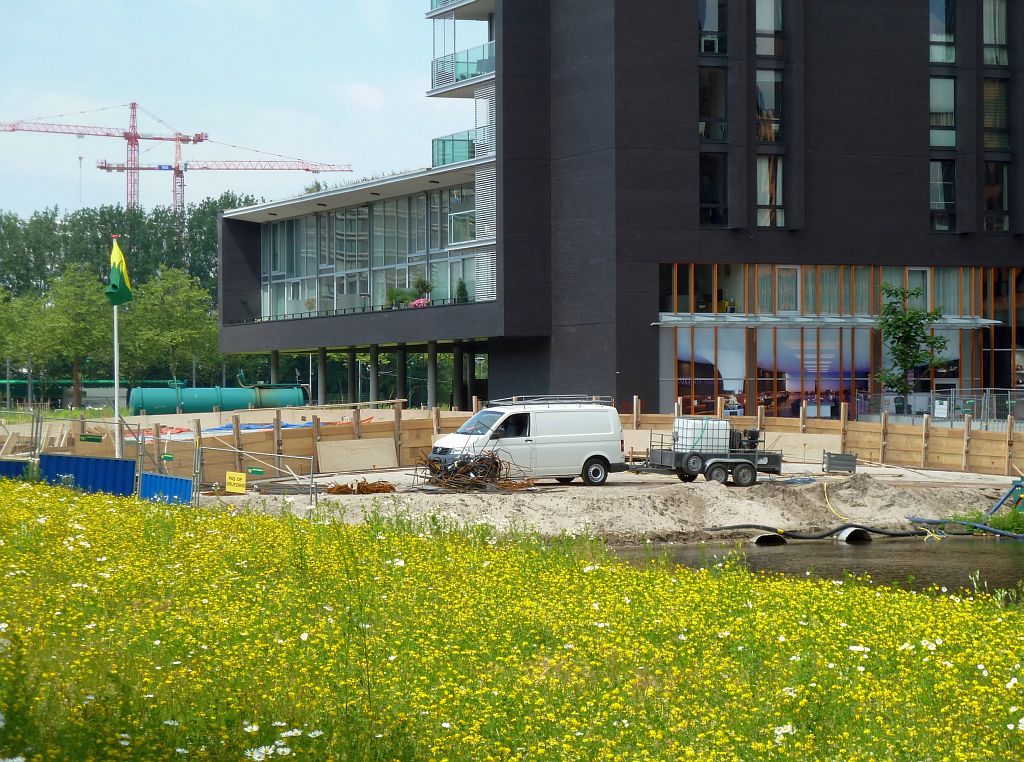 Lex van Deldenbrug - Aanleg en Miles Building - Amsterdam