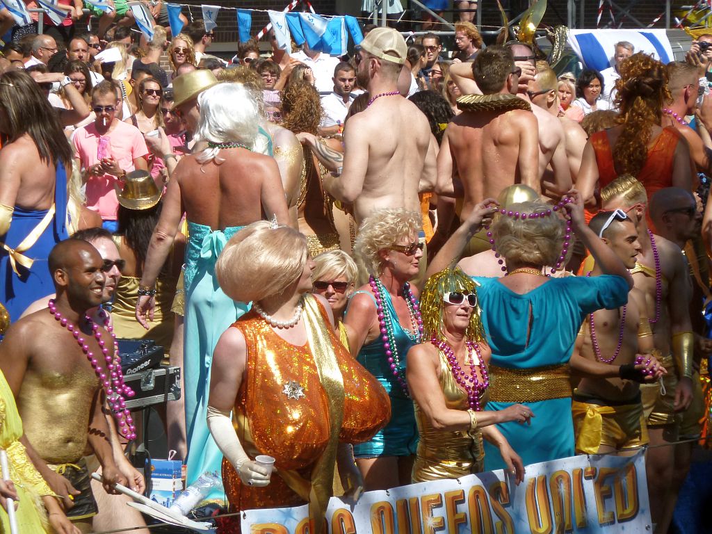 Canal Parade 2013 - Deelnemer Drag Queens United - Amsterdam