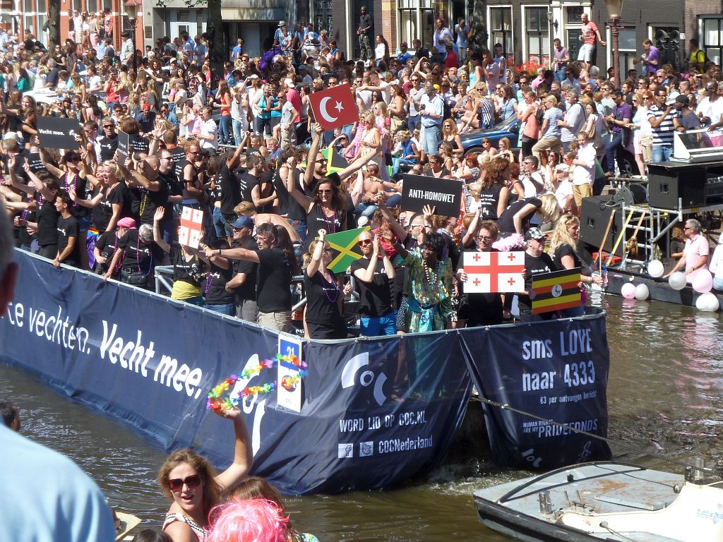 Canal Parade 2013 - Deelnemer COC Nederland - Amsterdam