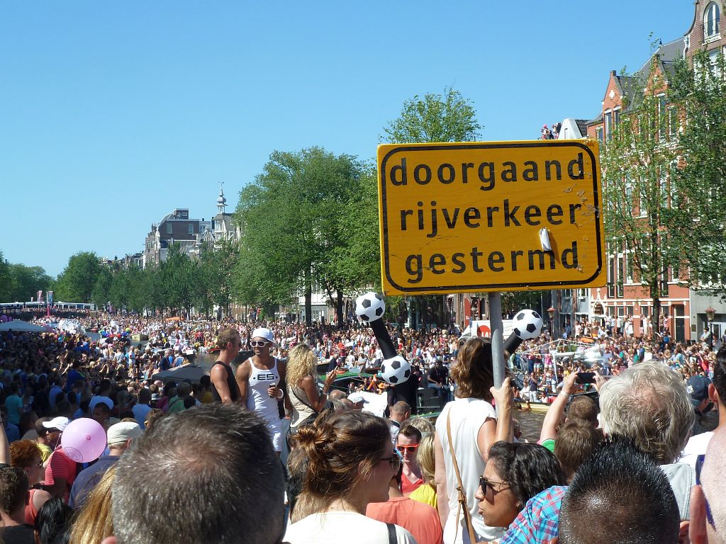 Canal Parade 2013 - Deelnemer KNVB - Amsterdam