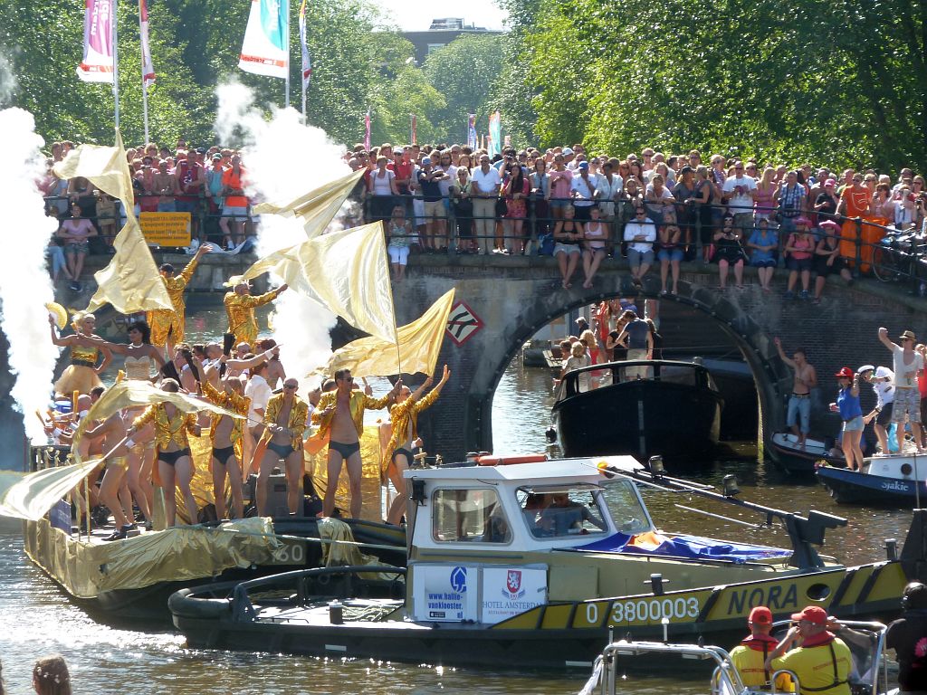 Canal Parade 2013 - Deelnemer Upstream Amsterdam - Amsterdam